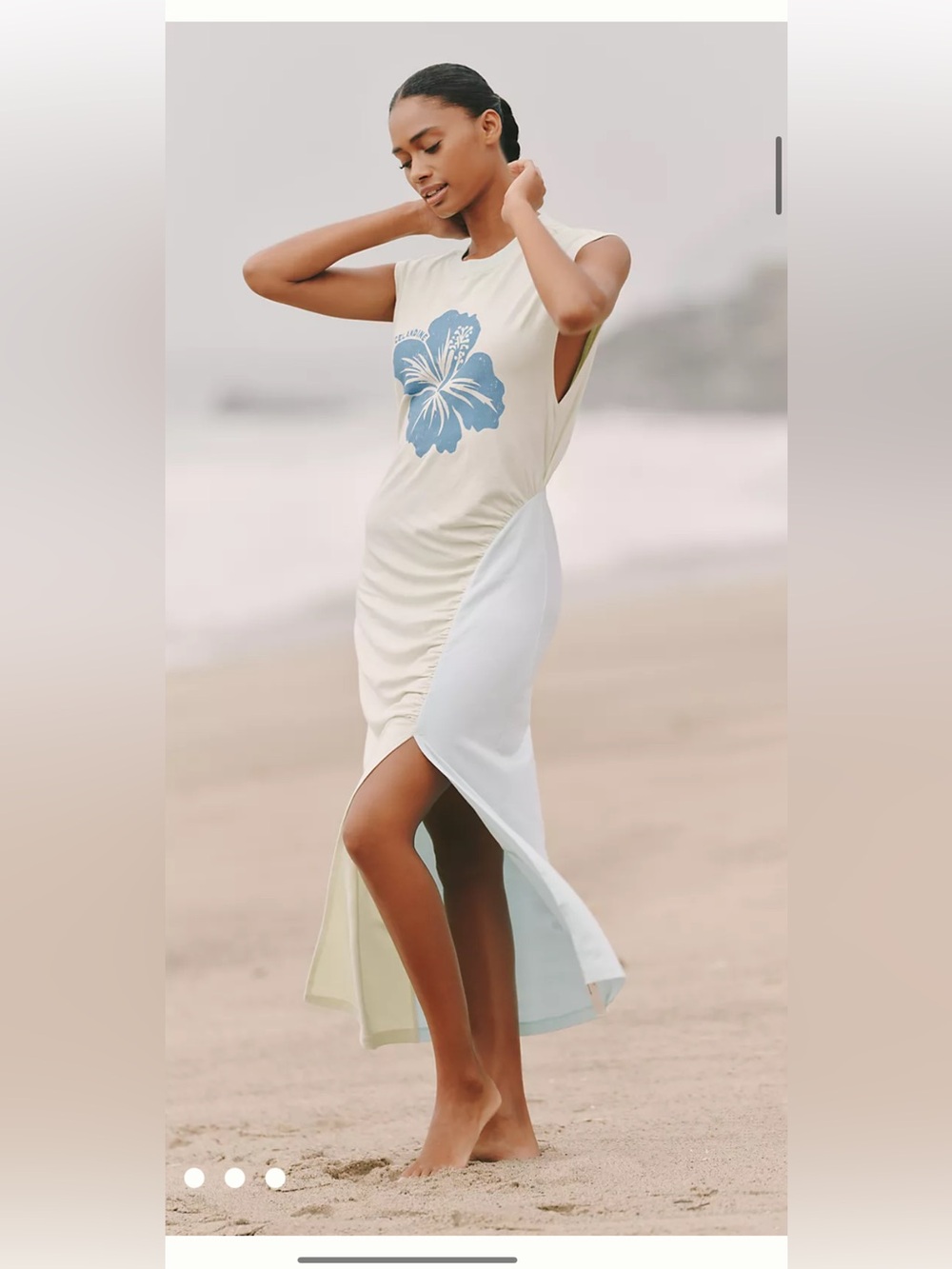 Anthropologie Celandine Women’s Bungie Tee Midi Dress